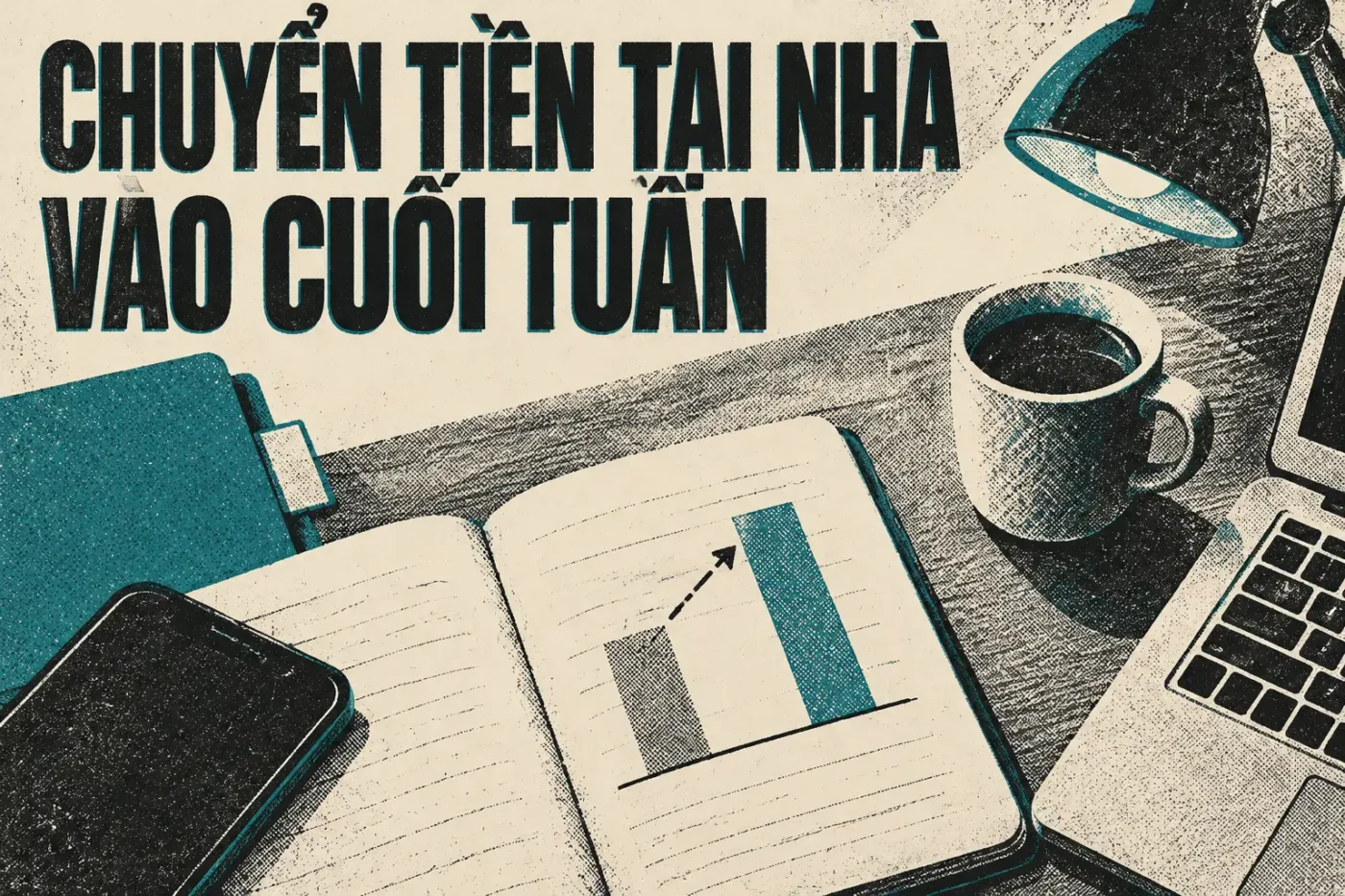 Dịch vụ chuyển tiền tại nhà vào cuối tuần là hình thức bạn yêu cầu ngân hàng