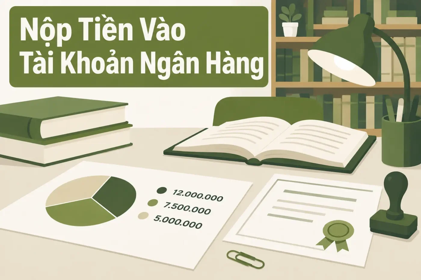 Câu trả lời là CÓ, nhưng tùy thuộc vào nhiều yếu tố khác nhau - nộp tiền vào tài khoản ngân hàng có mất phí không